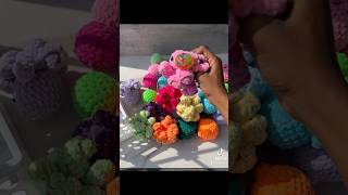 Crochet stress balls amigurumicrochet handmade crochet cute crocheting shorts shortvideo [upl. by Pessa]