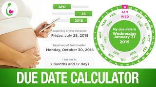 Pregnancy Due Date Calculator How to Calculate Your Due Date  Pregistry [upl. by Argella]