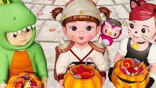 Kongsuni and Friends 🎃Trick or Teat 🎃Halloween Episode 🎃Kids Cartoon 🎃Toy Play 🎃Kids Movies [upl. by Lleneg]