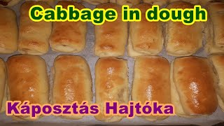 Káposztás Hajtóka  Cabbage in dough [upl. by Aneba]