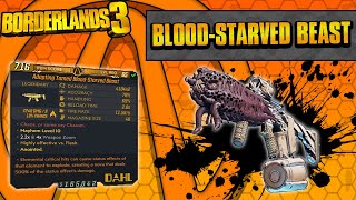 Borderlands 3  BloodStarved Beast Legendary Weapon Guide Shoot  Explosions [upl. by Hait]