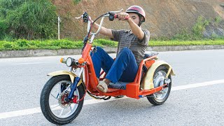 How to Make a 60 kmh HighSpeed Electric Tricycle 1200W  DIY Guide [upl. by Feldstein]