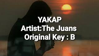 YAKAP  THE JUANS Lyrics and Chords thankyoujesus [upl. by Annawad]