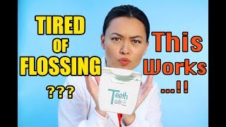 Sick of Flossing the Traditional Way A Dentist reviews the Water Flosser [upl. by Raclima]