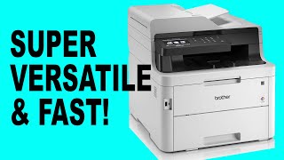 Brother MFCL3750CDW MultiFunction Full Colour Laser Printer Review [upl. by Korella]