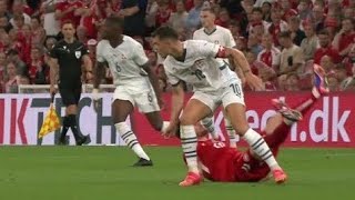 Granit Xhaka Red Card ♦️ Denmark vs Switzerland 20 All Goals and Extended Highlights [upl. by Milford]