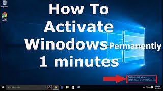 ACTIVATE YOUR PC WINDOWS 8 1011 PERMANENTLY  PC ATIVATION FOR FREE AND PERMANENT [upl. by Sherrie]