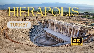 Hierapolis  Pamukkale Turkey  Lets take a walk  4K [upl. by Yllet]