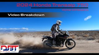 2024 Honda Transalp 750 Review [upl. by Ambrosine512]