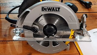 Circular saw DEWALT DWE 575 KQS  Kreissäge  Piła tarczowa  Körfűrész  Sega circolare [upl. by Inwat]