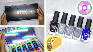 DIY Testing Holo Taco Nail Polish Kit [upl. by Lenny]