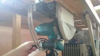 Makita SP6000 встроенная в раскладной верстак [upl. by Kwarteng]