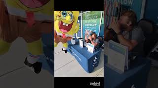 Freakbob crashed outFreakbobforyou funny public freakbob spongebob lol acting skit [upl. by Daniel806]