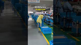 MCCB factory production line display shorts [upl. by Denton]