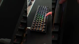 Gateron Magnetic Jade Hall Effect Switcheswooting60he [upl. by Ikey]