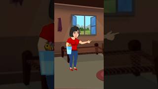 মা জলের গ্লাসে মাছি পড়েছে 😱rupkothargolpo animation cartoon banglacartoon [upl. by Eislehc]