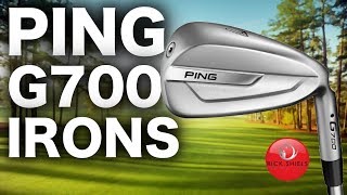 The most FORGIVING PING irons Ive hit  G700 Review [upl. by Yelkreb]