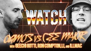 WATCH OGMIOS vs CEE MAJOR with GEECHI GOTTI RON COMPTON LI THE MAYOR and ILLMAC [upl. by Airekal837]