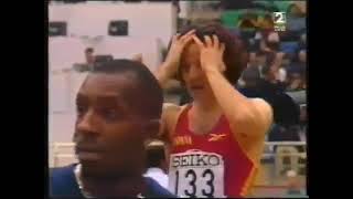 Yago Lamela Long Jump Record Europa 8 56m Retro Athletics [upl. by Orel]