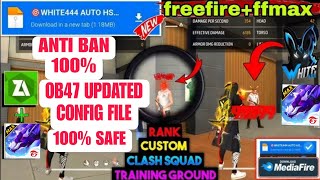 OB47 Auto headshot config file freefire hack aimbotnpc name Auto headshot hack config filefreefire [upl. by Aneerahs]