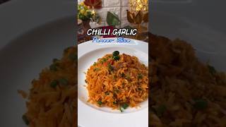 Easy and Quick Chilli Garlic Paneer Rice👌😍foodricediwalispecialrecipeshortstrendingviralvideo [upl. by Ellenahc]