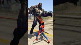 SPIDERMAN AS CHAINSAW MAN 🆚 VENOM AND GOONS shorts spiderman venom chainsawman ragdolls [upl. by Thera787]