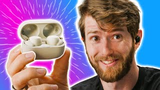 Im ditching my AirPods Pros  Sony WF1000XM4 Wireless Earbuds [upl. by Encratia]