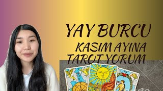 YAY BURCU  KASIM ayına TAROT tahmini 2024 ❤️❤️❤️ [upl. by Swann]