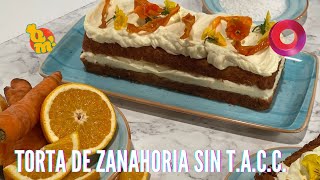 Torta de zanahoria sin gluten  QuéMañana [upl. by Ahsyt505]