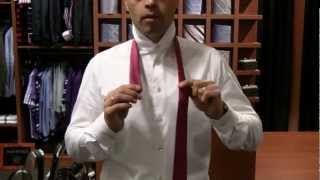 Hoe Strik Je Een Stropdas Dubbele Windsor stropdas knoop  How To Tie A Tie Full Windsor Tie Knot [upl. by Kryska175]