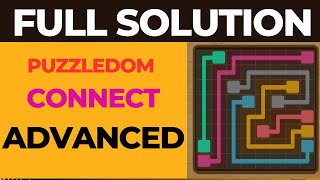 Completely Solved PUZZLEDOM Connect Advanced [upl. by Kirit]