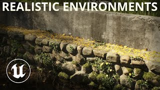 Tutorial Create Subtle Realistic Environments in UE5 [upl. by Lucilia]