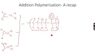 ALevel Chemistry Polymerisation Part 2 [upl. by Litsyrk]