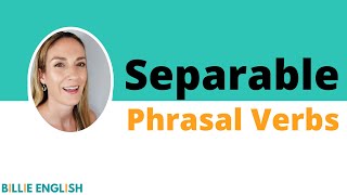 Day 9 Separable Phrasal Verbs  Learn English Vocabulary [upl. by Digdirb198]