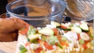 Cook a frozen pizza in 7 minutes by Halogen [upl. by Delphine]