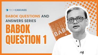 CBAP Practice Question  1  BABOK Questions  Techcanvass [upl. by Ronnica]