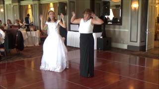 Greatest MotherDaughter Wedding Evolution Dance But Watch the Ringbearer [upl. by Saravat]