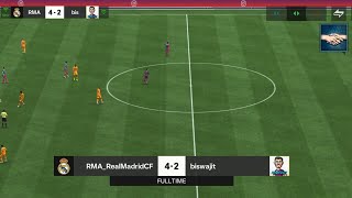 FC Mobile H2H Gameplay  Real Madrid CF [upl. by Macswan744]