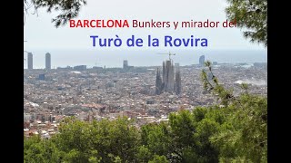 Senderismo en Barcelona con la mejor vista panoramica Bunkers y mirador del Turò De La Rovira [upl. by Savory]