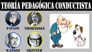 Teoría de Aprendizaje Conductista  Watson Pávlov y Skinner [upl. by Anauqed702]