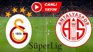 GALATASARAY ANTALYASPOR MAÇI CANLI İZLE [upl. by Lamaaj394]