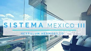 Herralum Hermosillo │Sistema Corredizo MÉXICO III [upl. by Neelhtak]