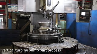 Vertical Turbine Pump Part Process [upl. by Sonitnatsnoc118]