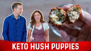 Keto Hush Puppies Recipe – DrBerg [upl. by Nannoc]