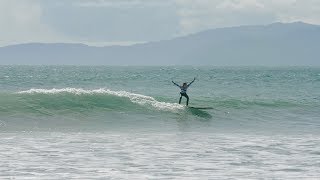 Beginner surfer gets the best wave of her life in Costa Rica with Surf Expedition [upl. by Unni]