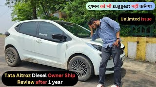 परेशान कर दिया 😡 Tata Altroz diesel Ownership Review after 1 year MotorSportWorld [upl. by Laenaj164]