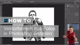 PhotoshopTurorial Aus Fotos CustomShapes FormWerkzeugVorgabe erstellen Der Che GuevaraLook [upl. by Frieda]