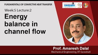 Lec 15 Energy balance in channel flow [upl. by Hsan329]