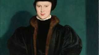 Holbein the Younger Christina of Denmark [upl. by Nosreg]