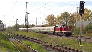 Großkorbetha und BundesReichsbahn in LeipzigSchönefeld am 17102024 [upl. by Obocaj619]